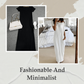🔥Last Day Promotion 50% OFF✨💃Women's Summer Casual Loose Solid Color Short-Sleeve Long Dress
