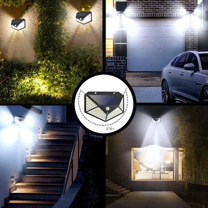 ☀️ Solar Motion Wall Light | 140 LED