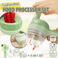 🔪 Cut, Chop, Peel & Clean – 4-in-1 Electric Food Chopper, Dishwasher Safe. Free UK Delivery