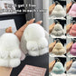 💕50% OFF-🐰 Handmade Soft Bunny PomPom Charms（🎁Boxed Edition）