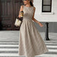 👗 LIMITED-TIME 50% OFF! 💥 Women's Retro Sleeveless Gingham Midi Dress – Smocked Bodice, Tie Straps, Breathable ✨