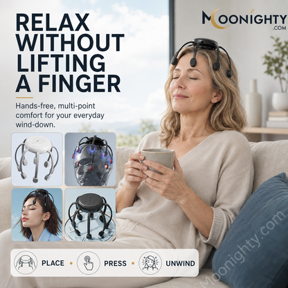 🔥Limited Offer - 50% OFF🎁Intelligent Octopus Head Massager