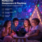 2-in-1 Rotating Star Projector Night Lights