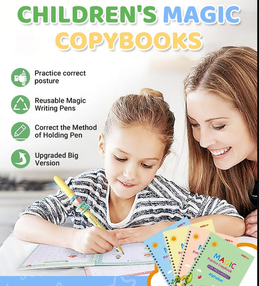 💥 Last Day! Special Sale📓 Children's Magic Copybooks