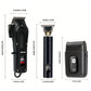 3-Piece Professional Blonde Hair Clipper & Trimmer Kit for Men