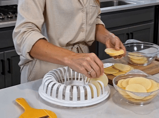 Homemade potato chips