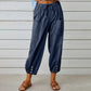 🧵2026 New Women's Summer Cotton Linen Trousers Nine Minute Trousers🍃