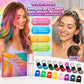 💇‍♀️ LIMITED‑TIME 50% OFF! 🎨 32,845 Sold – 12-Color Temporary Hair Chalk Applicator Set – Washable, Easy Clamp-On & Buildable Color 🌈