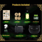✨🎃Halloween Decorations Indoor - Witches Cauldron with Magic Floating Potion Bottles & Fog Maker
