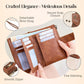 🥳2026 HOT SALE🥳💞50K+ SOLD!👛🛡️ 50% OFF! Women's RFID Blocking Leather Wallet – Blocks digital pickpockets. Soft leather, multiple slots. Secure & stylish. 👜💳