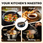 🥳2026 HOT SALE🥳💞50% OFF!✨ 💝 Heavy cast iron roasting pan (uncoated) – perfect for Sunday roasts and crispy bread!