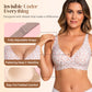 ⏳LAST DAY SALE 50% OFF💕Womens Comfortable Wireless Bralettes Seamless Deep V Everyday Bra1