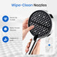 ⏰ LIMITED TIME OFFER: Only £13.99! 🚿Adjustable High-Pressure Rain Shower💧Saves 50% water, high pressure without wastage