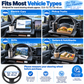 2-in-1 Car Steering Wheel Tray & Seat Gap Filler