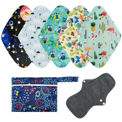 3pcs Leak-Proof & Waterproof Washable Incontinence Pads with Graphene Aseptic Technology for Elderly Care