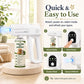 🥳2026 HOT SALE🥳💞50K+ SOLD! 💨🛡️ 50% OFF! Sanitizer Nano Sprayer Gun – ultra-fine nano mist covers surfaces fast, no wiping needed. 380ml large tank lasts longer – less refilling, more protecting. Just point & spray! 🏠✅