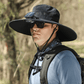 🔥Father's Day Sale 49% OFF 💥Wide Brim Solar Fan Outdoor Fishing Hat-Solar & USB Charging