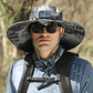 🔥Father's Day Sale 49% OFF 💥Wide Brim Solar Fan Outdoor Fishing Hat-Solar & USB Charging