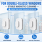 💥 50% OFF – 6-in-1 magnetic window cleaner: dual action, total safety, flawless results from the very first pass – grab yours now 🧲 🛒