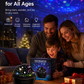 2-in-1 Rotating Star Projector Night Lights