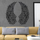 ⏳Limited-time 50% off⏰Angel Wings Wall Art In Metal With LED Lights🪽🌟