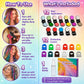 💇‍♀️ LIMITED‑TIME 50% OFF! 🎨 32,845 Sold – 12-Color Temporary Hair Chalk Applicator Set – Washable, Easy Clamp-On & Buildable Color 🌈