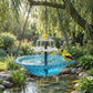 ✨2026 Spring special offer 49% off-🐦Solar Cascade Hanging Bird Bath Fountain