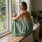 💃LAST DAY SAEL 50% OFF!!✨Women's Solid Color Backless Cami Dress💕