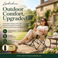 🪑 Portable Adjustable Folding Outdoor Chair – Lightweight, Sturdy & Versatile – Ideal for the Garden, Camping, the Beach, or the Patio – Easy to Carry and Set Up 🏕️✨