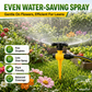 🏡 Last Day Special Price £9.99 !🏆 BUY 1 GET 1 FREE✨360° Rotation Auto Irrigation System Garden Lawn Sprinkler Patio