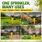 🏡 Last Day Special Price £9.99 !🏆 BUY 1 GET 1 FREE✨360° Rotation Auto Irrigation System Garden Lawn Sprinkler Patio
