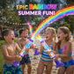 🌈 Bright rainbow LED water pistol | Summer fun that bursts into life as if by magic!