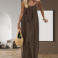 💃LAST DAY SAEL 50% OFF!!✨Women's Solid Color Backless Cami Dress💕