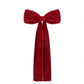 Oversized Christmas velvet ribbon bow