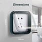 Self-Adhesive Waterproof Socket Cover