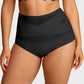 💕Limited Sale 50% OFF✨Plus-Size High-Waist Cross Tummy Control Panties