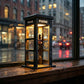 📞✨Vintage Phone Booth Ambient Lamp