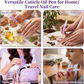 💜BUY 1 GET 1 FREE!!💜2 in 1 Cuticle Oil Pusher Pen with Ceramic Tip, Nail Cuticle Remover Nail Care Pen Tool for Dry Damaged Nails Hangnails Moisturize Polish Brighten