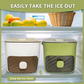 🧊 LIMITED-TIME 50% OFF! ✨ Ice Cube Maker with Storage Box – Button Release, Leak-Proof, 48 Cubes at Once 🏠