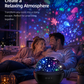 2-in-1 Rotating Star Projector Night Lights