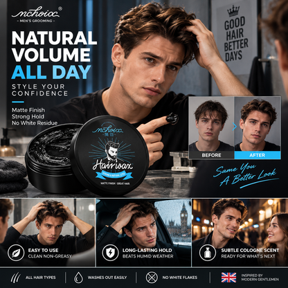 Styling hair balm for men