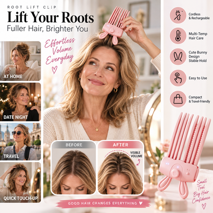 Rechargeable Hair Root Volumizing Clip