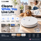 Smart Robot Vacuum and Mop with Automatic Self-Cleaning
