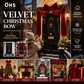 Oversized Christmas velvet ribbon bow