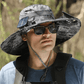 🔥Father's Day Sale 49% OFF 💥Wide Brim Solar Fan Outdoor Fishing Hat-Solar & USB Charging