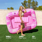 ⏳Limited-time offer: 50% off💥Inflatable pool lounger with cushion