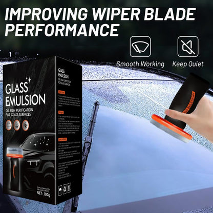 🧽 Buy 2, Get 1 Free! 🔥 Handy glass oil film cleaner – quick removal, streak-free, and long-lasting shine ✨