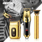 3-Piece Professional Blonde Hair Clipper & Trimmer Kit for Men