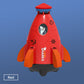 🥳2026 HOT SALE🥳💞50K+ SOLD!❄️💧 50% OFF! Fun Rocket Outdoor Water Spray Toy for Kids