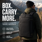 Box-style Large-capacity Luggage Backpack